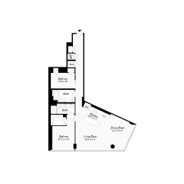  Floor Plan 2 Bedroom - 2 Bath | B05